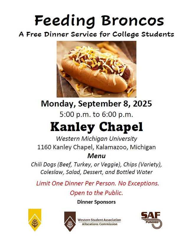 Feeding Broncos Monday Dinner Menu Poster #2.jpg