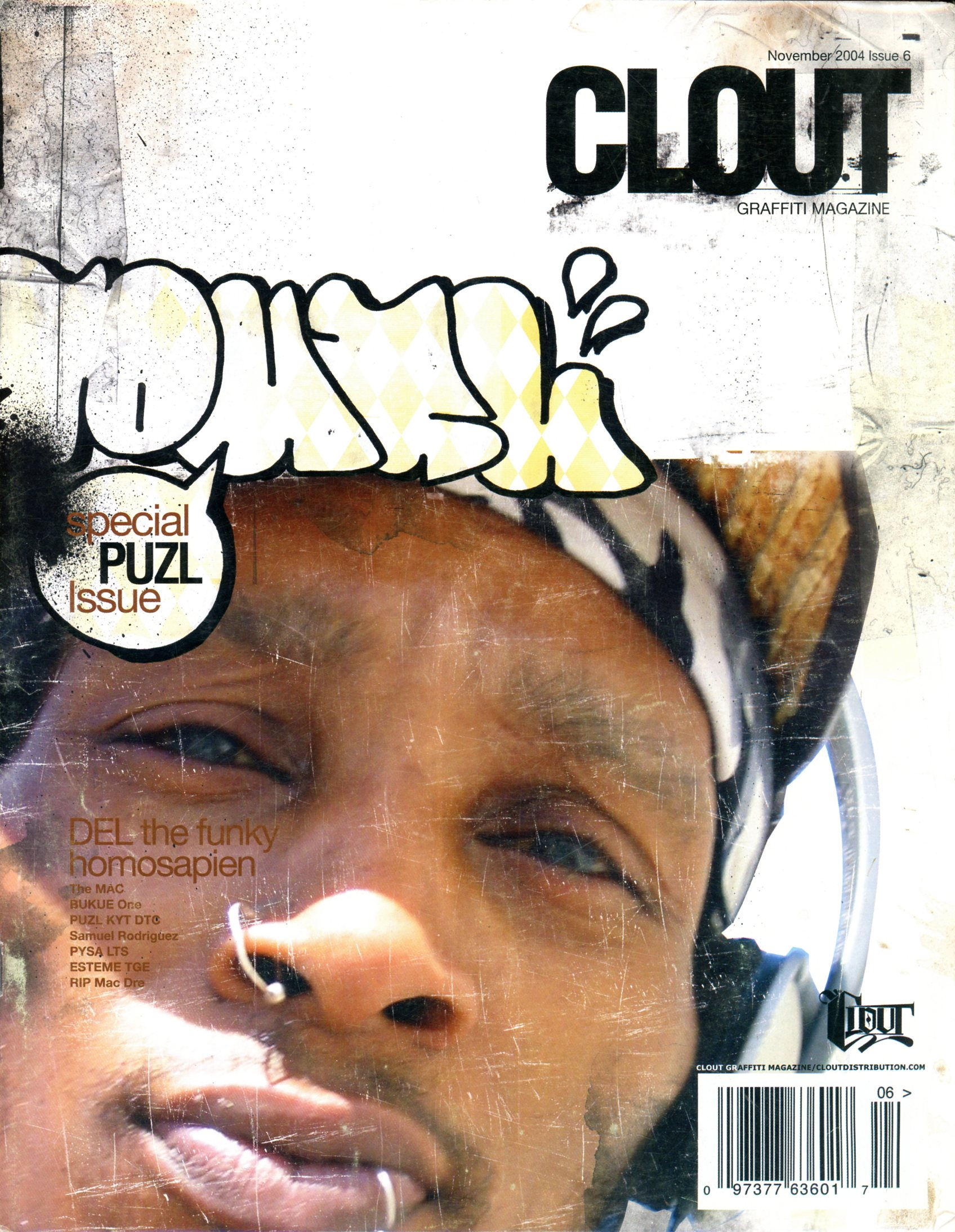 Clout Magazine #6 Del the funky homosapien