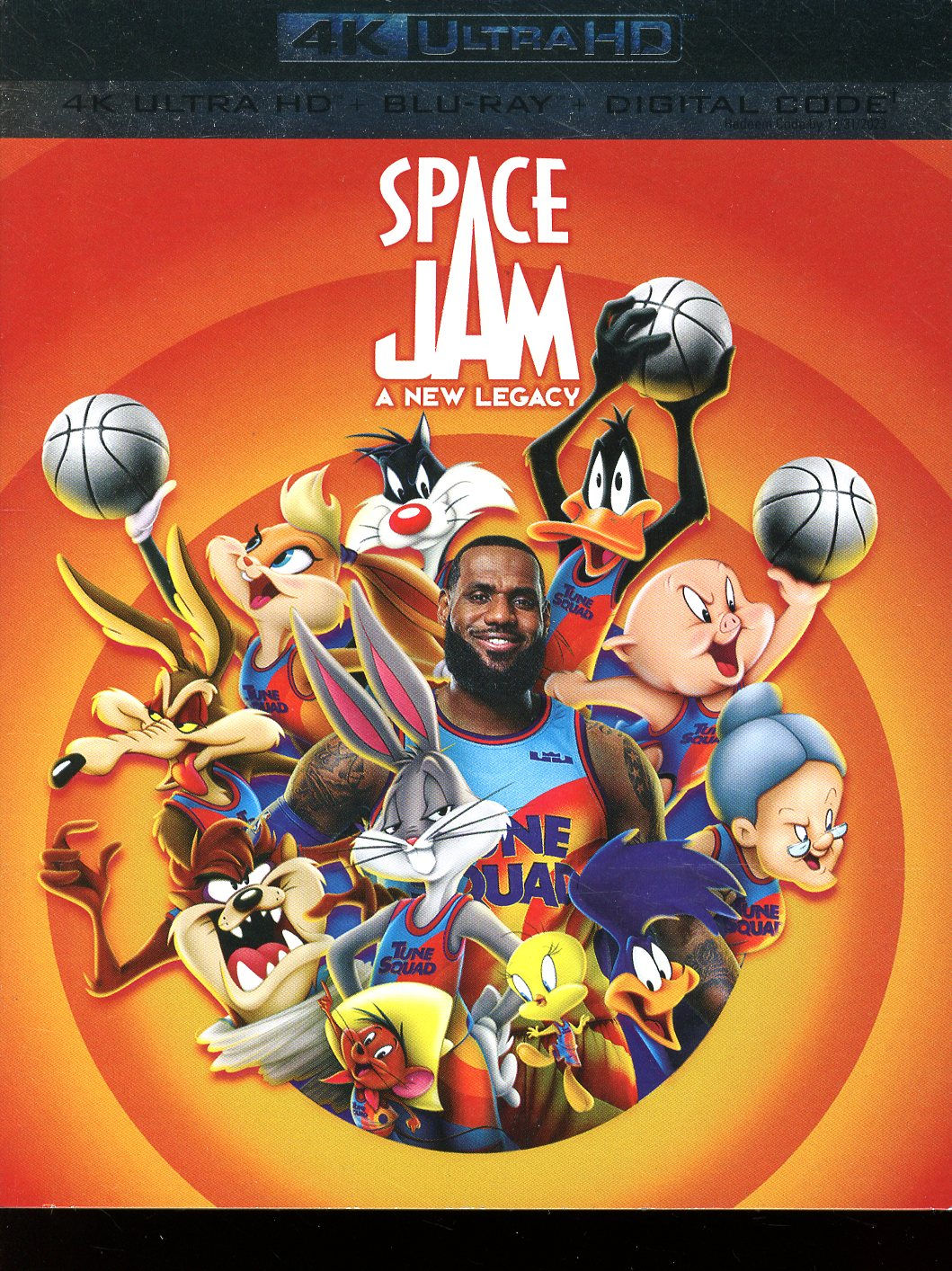 Space Jam - A New Legacy 4K Ultra HD + Blu-Ray DVD
