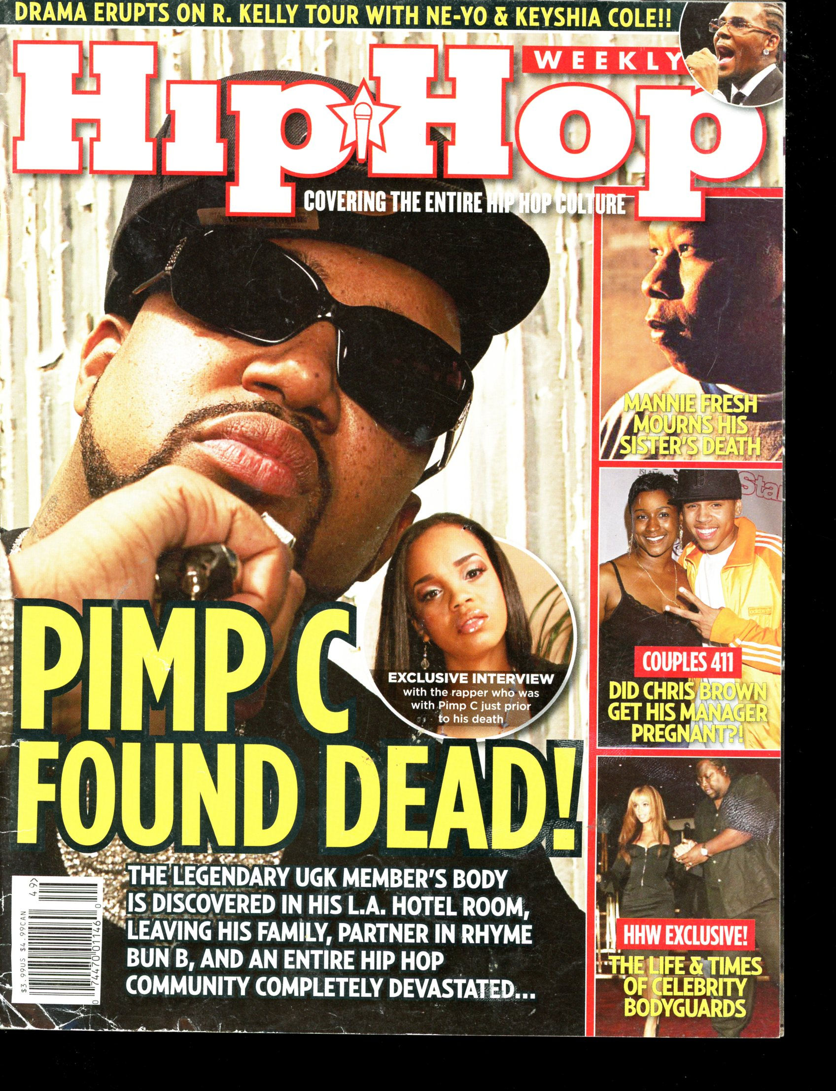 Hip Hop Weekly Magazine Vol.2 No.25 Pimp C