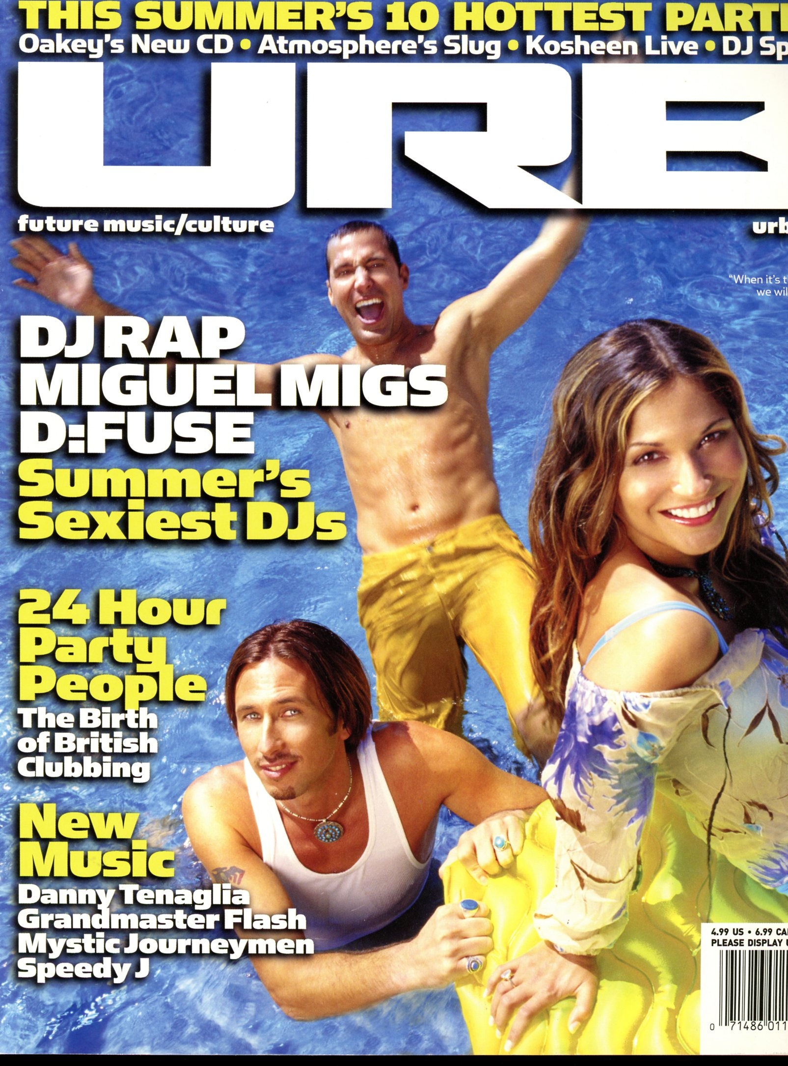 Urb Magazine #95 DJ Rap Miguel Migs D:Fuse