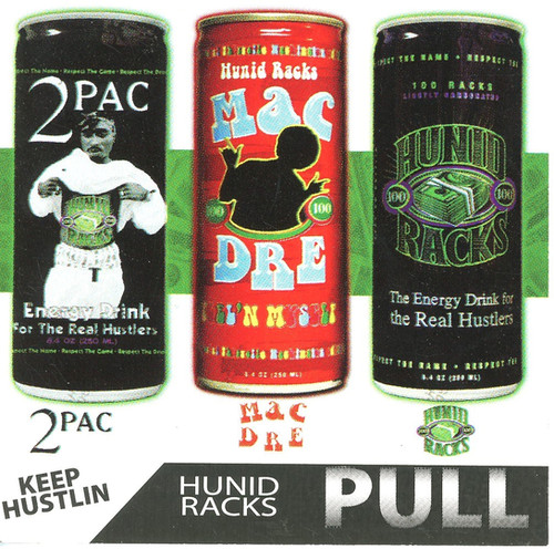 Hunid Racks 2Pac Mac Dre Promo Sticker | Rapzines