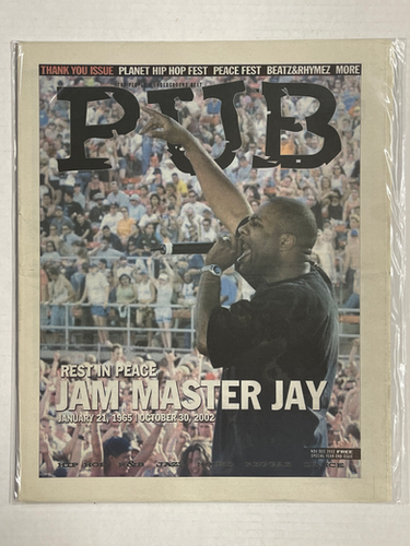 Pub Magazine November December 2002 Jam Master Jay Rapzines