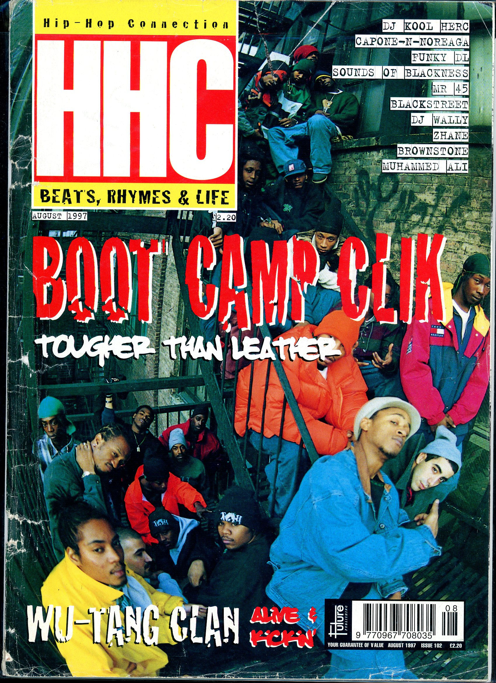 Hip Hop Connection HHC Magazine #102 Boot Camp Click