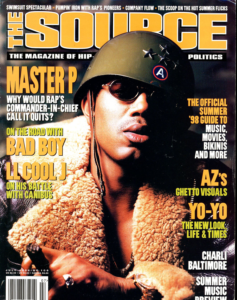The Source 106 Master P rapzines
