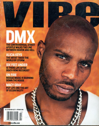 Vibe Magazine October 2001 Dmx Rapzines