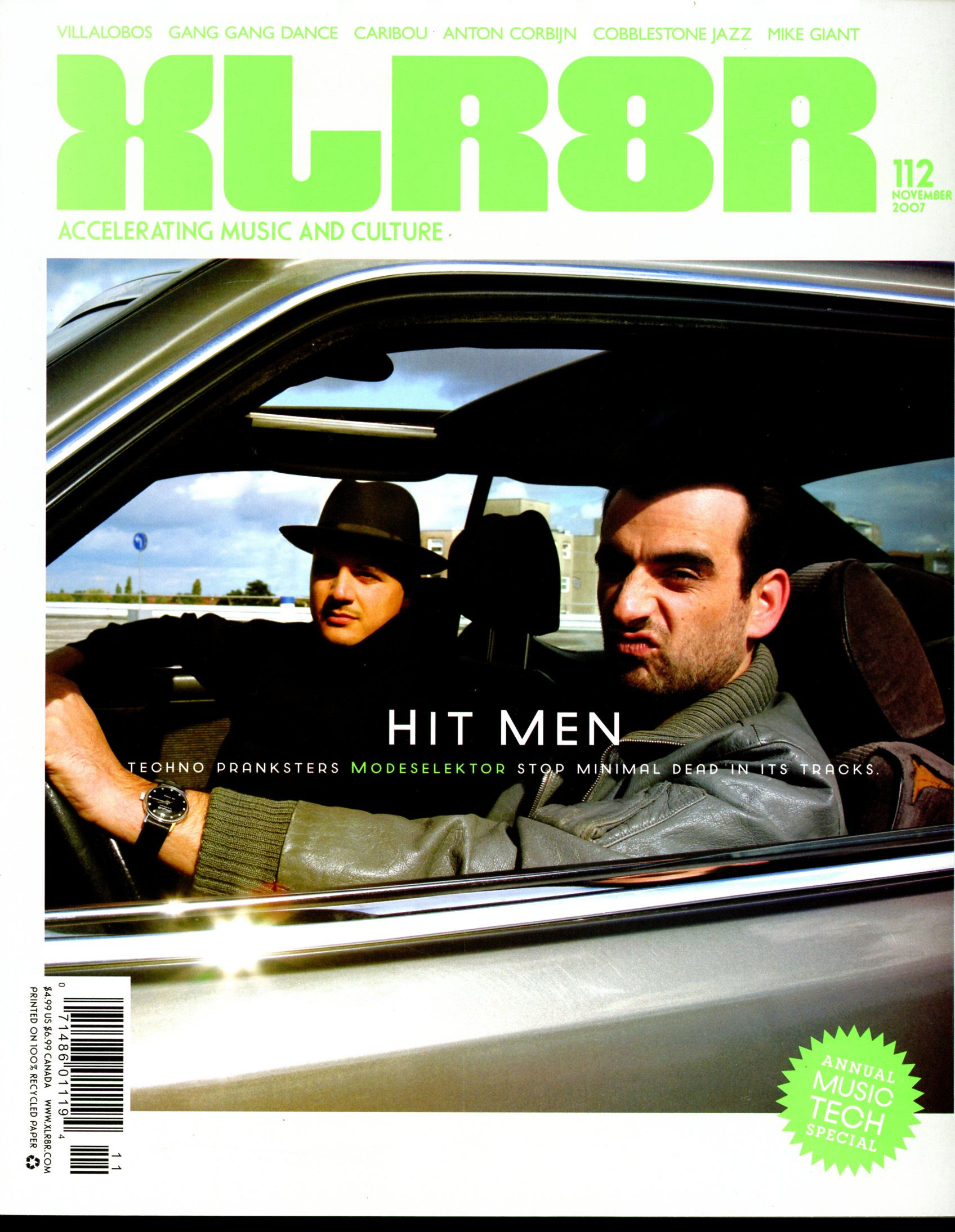 XLR8R #112 Modeselektor