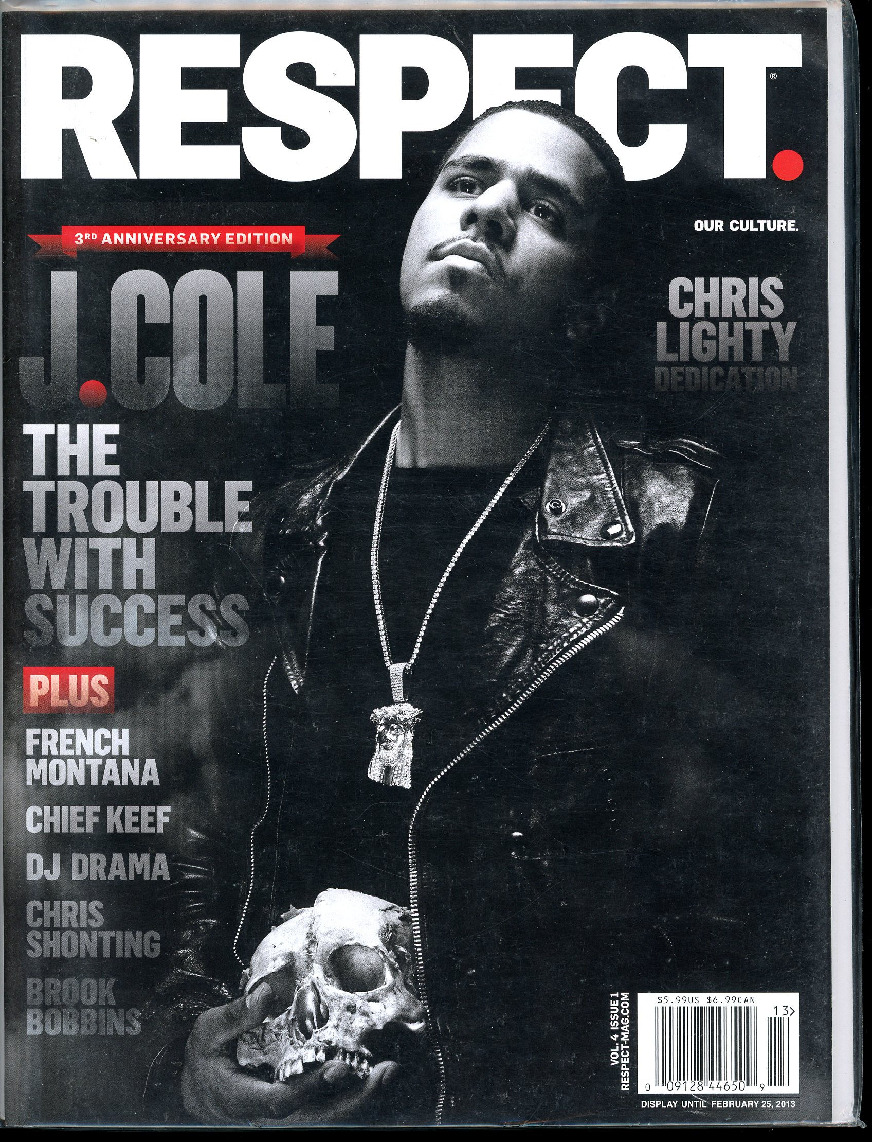 Respect Magazine Vol. 4 No. 1 J.Cole