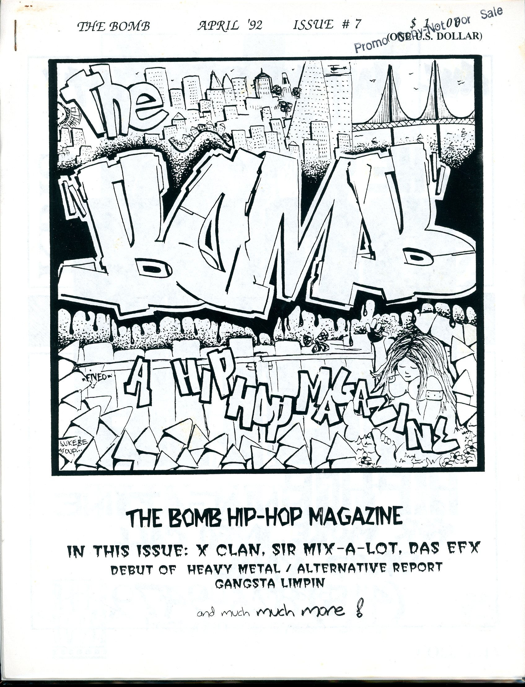 Bomb Magazine #7 X-Clan Das EFX