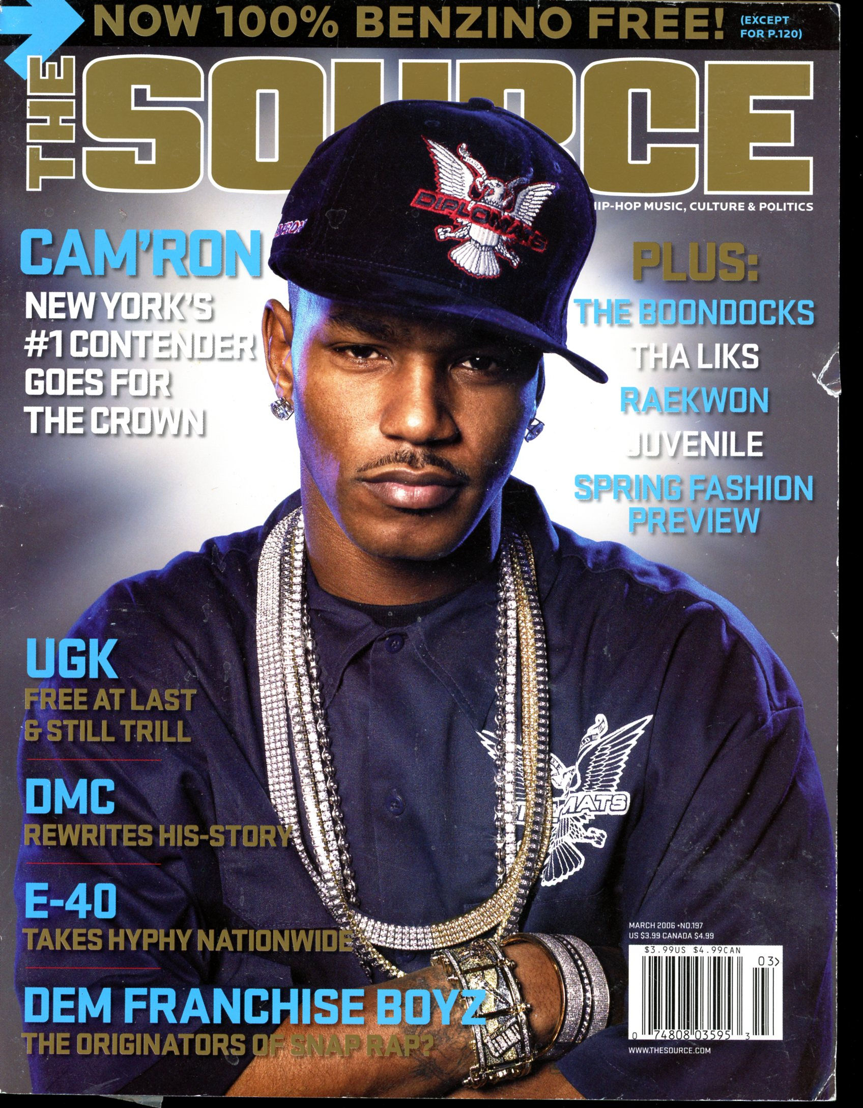 The Source 197 (A) Cam'ron Variant Cover