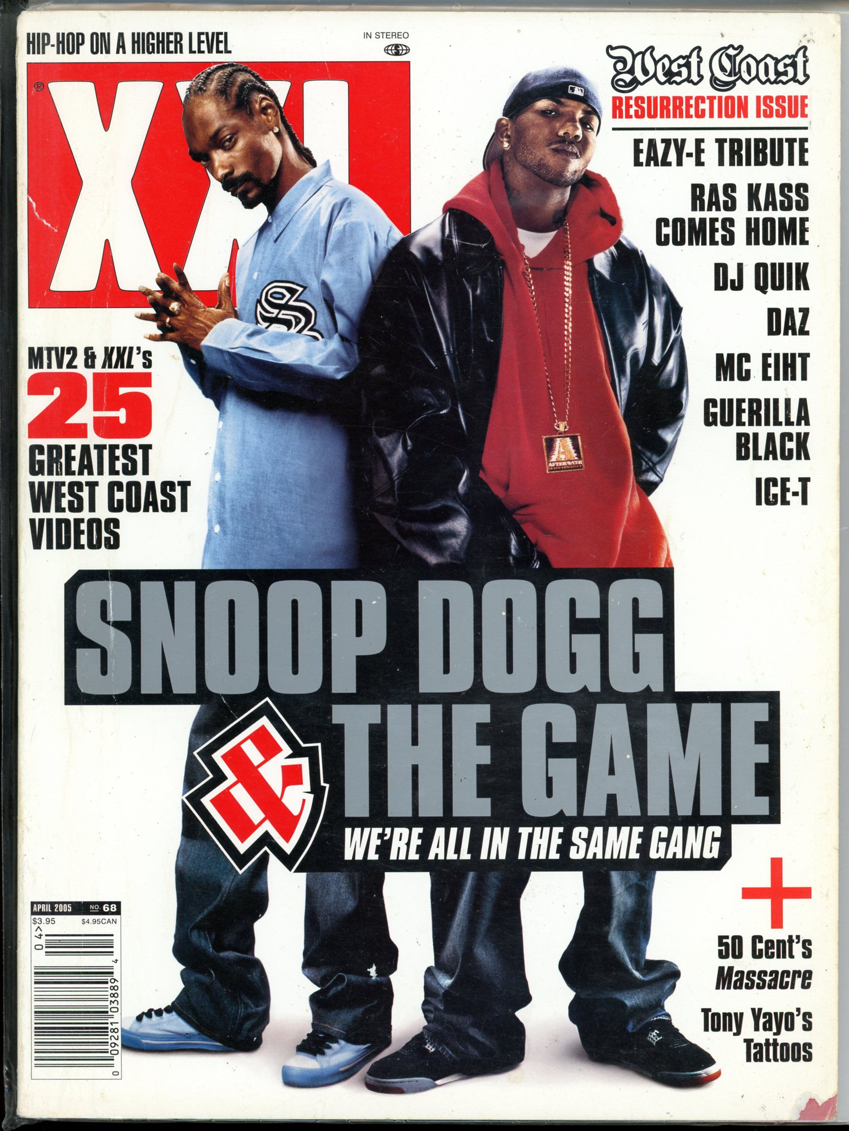 XXL Magazine #68 Snoop Dogg The Game