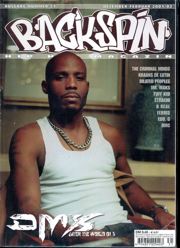 Backspin 31 Dmx Rapzines