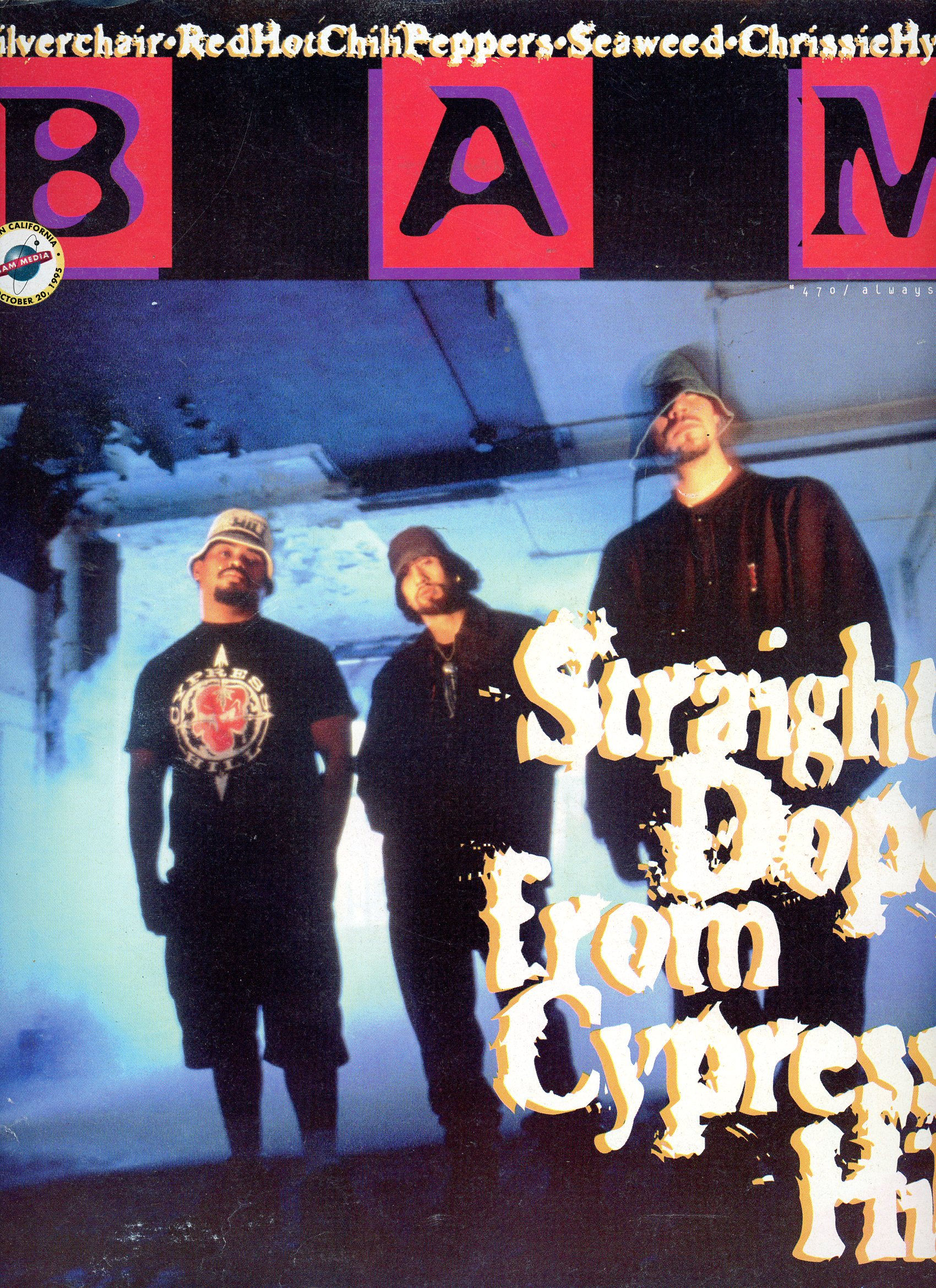 BAM Magazine #470 October 1995 Cypress Hill