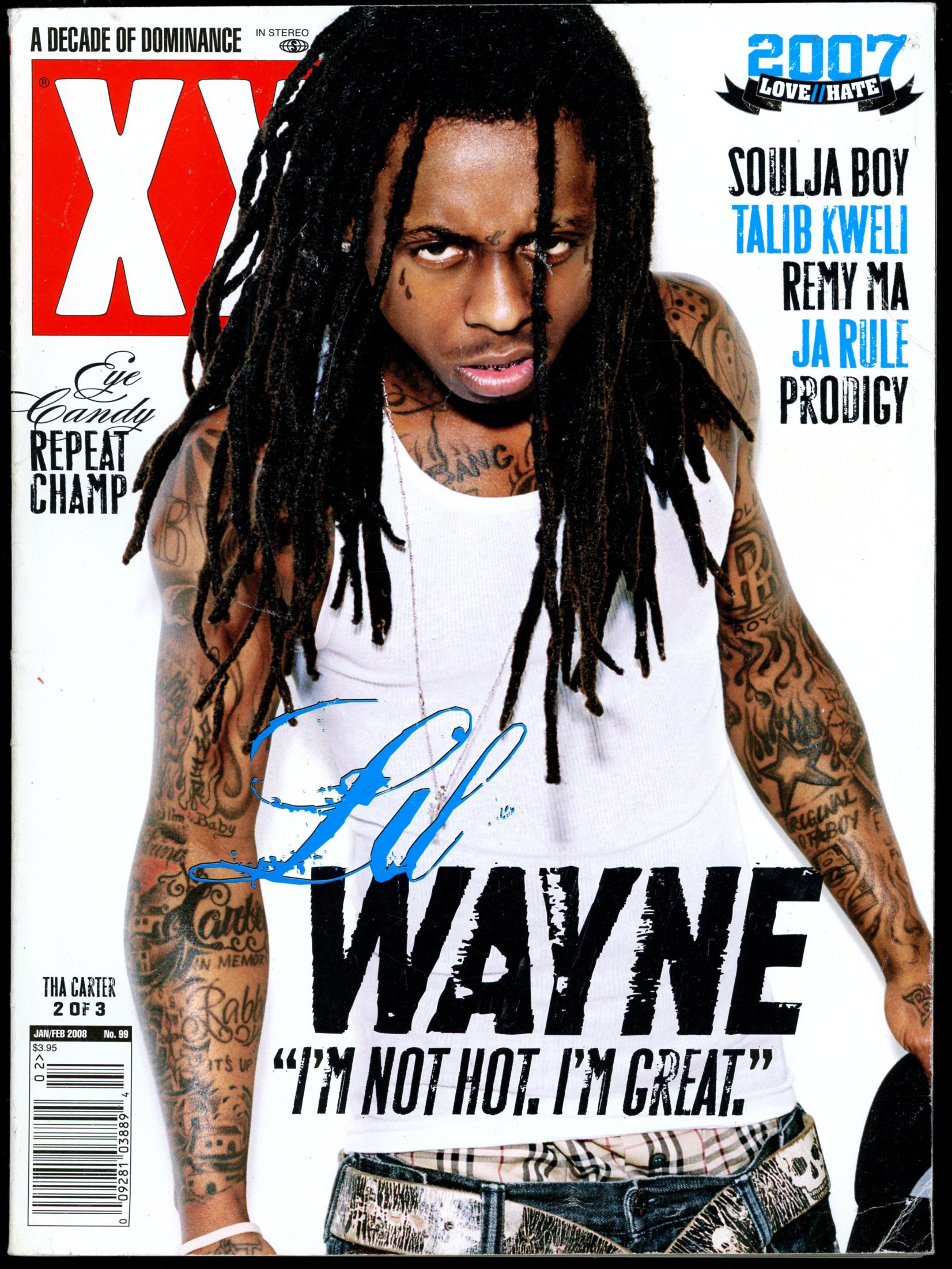 XXL Magazine #99B Lil Wayne (Variant)