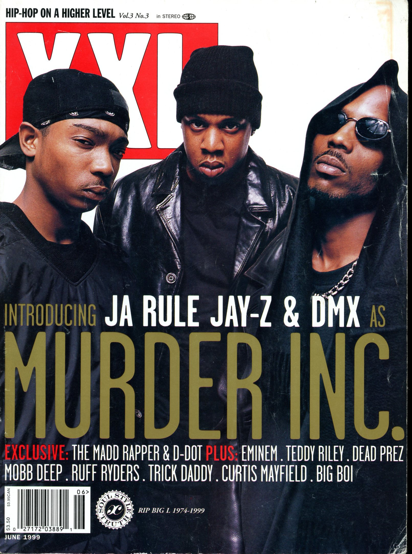 XXL Magazine #09 Murder Inc. Jay-Z DMX Ja Rule