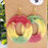 Miniature : Boucles d'oreilles multicolores : Rouge, jaune et vert