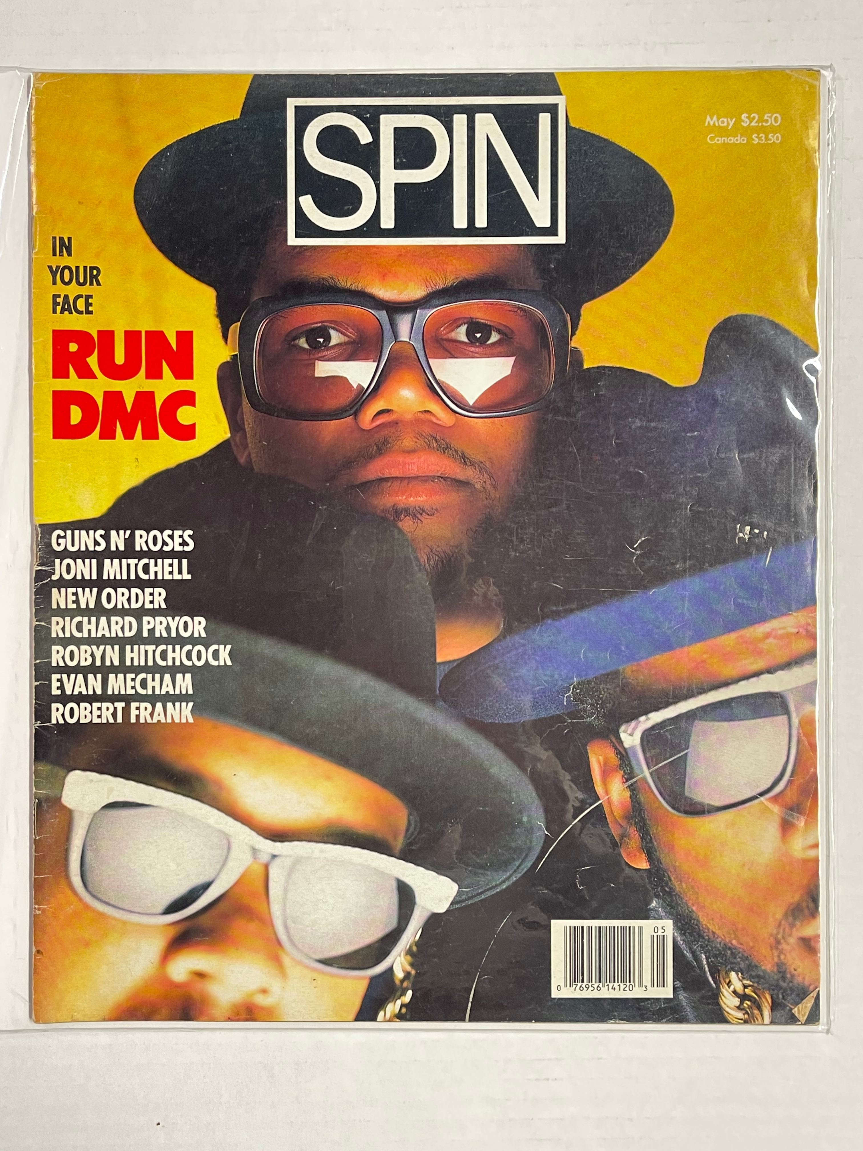 Spin Magazine May 1988 Run DMC