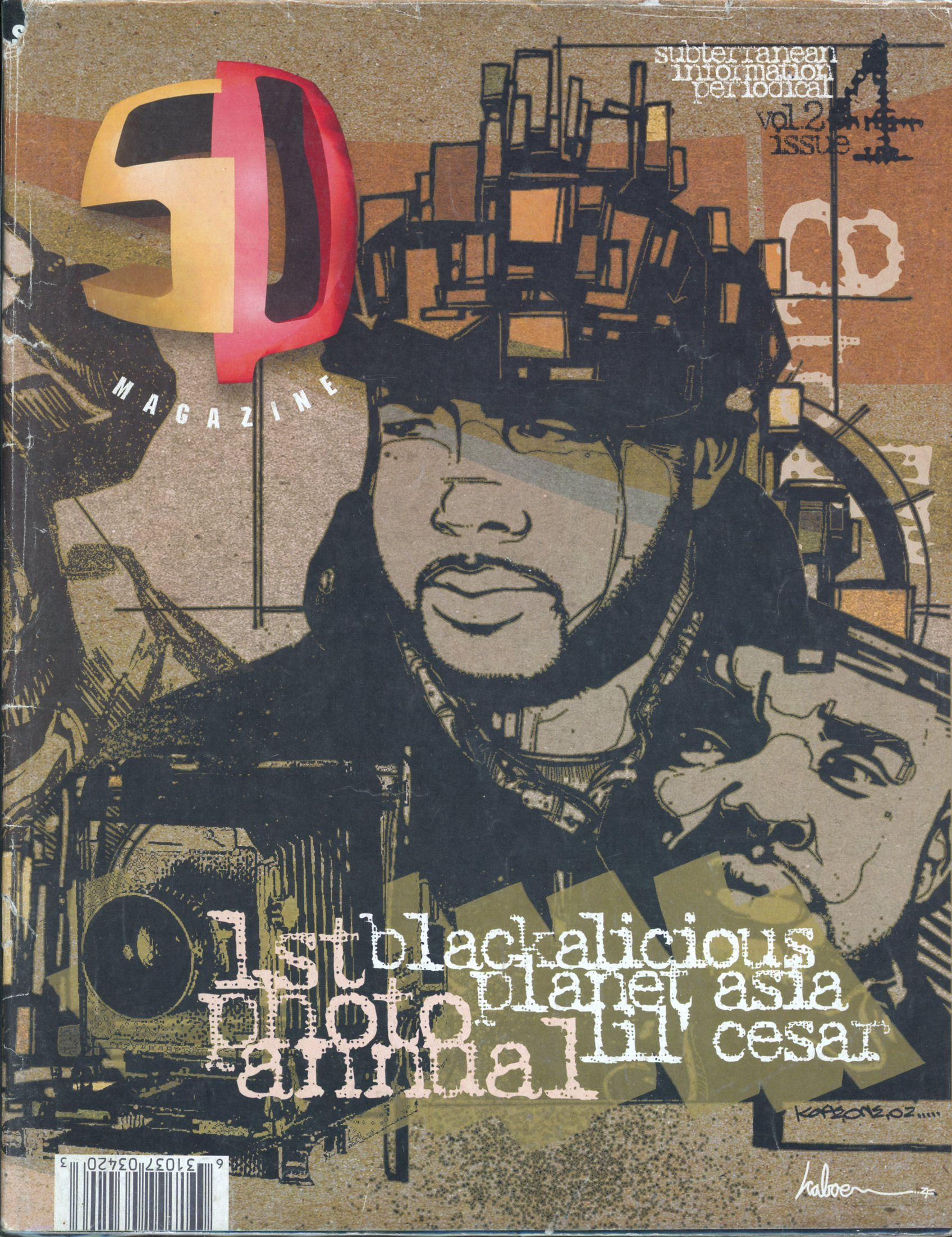 Subterranean Information Periodical SP Magazine #4 Blackalicious
