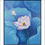 Thumbnail: Water lily on blue hue leaves