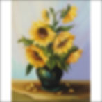 Sunflowers in a Vase
