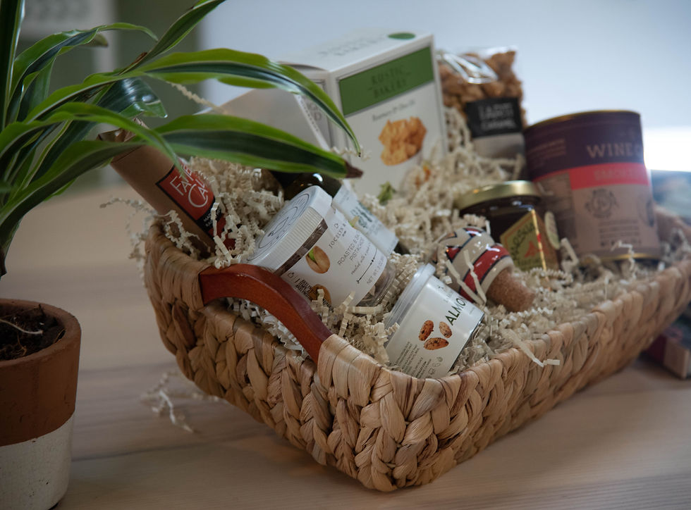 Thumbnail: Napa Valley Harvest Basket, Food Gifts, Gift Basket