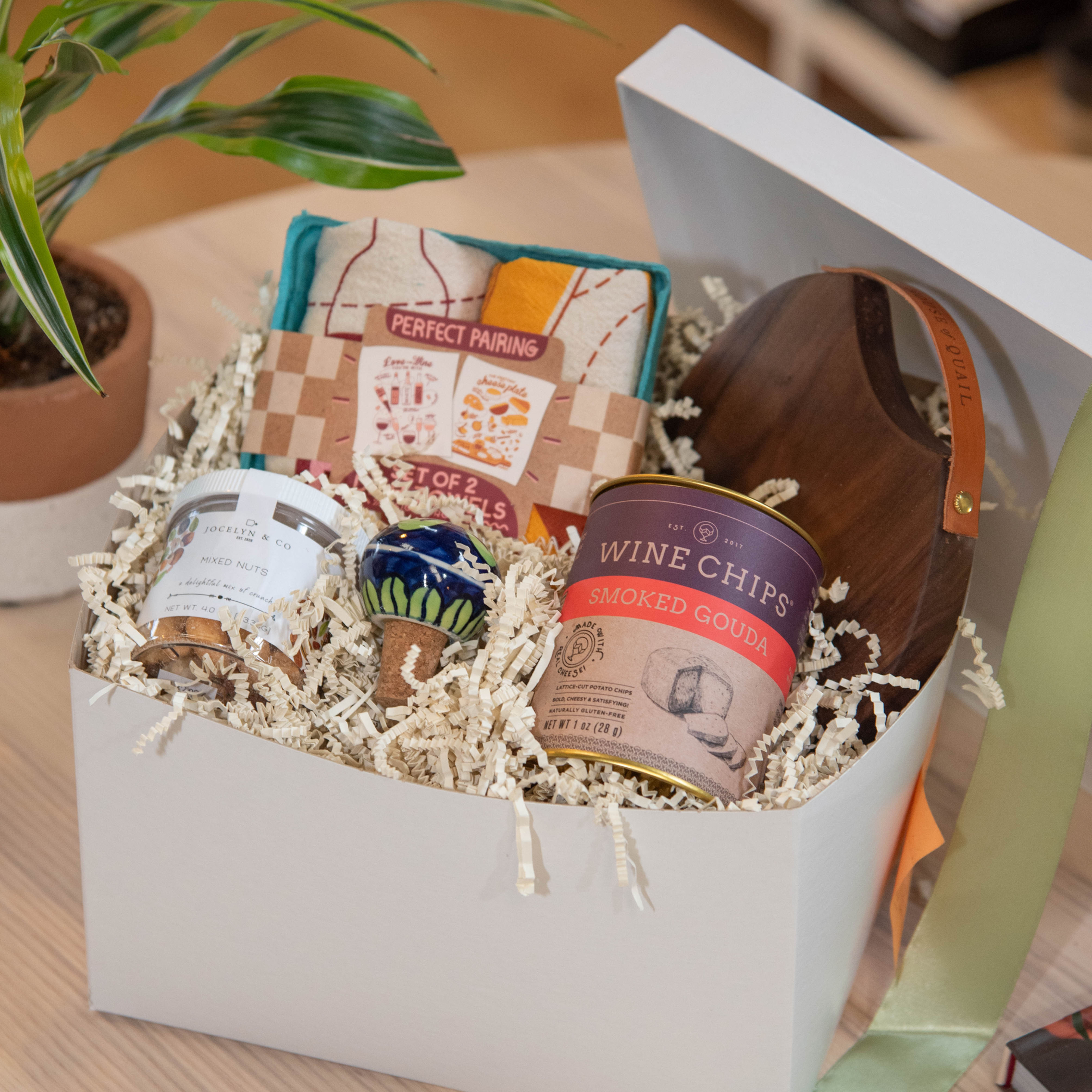 Napa Wine & Cheese Gift Box