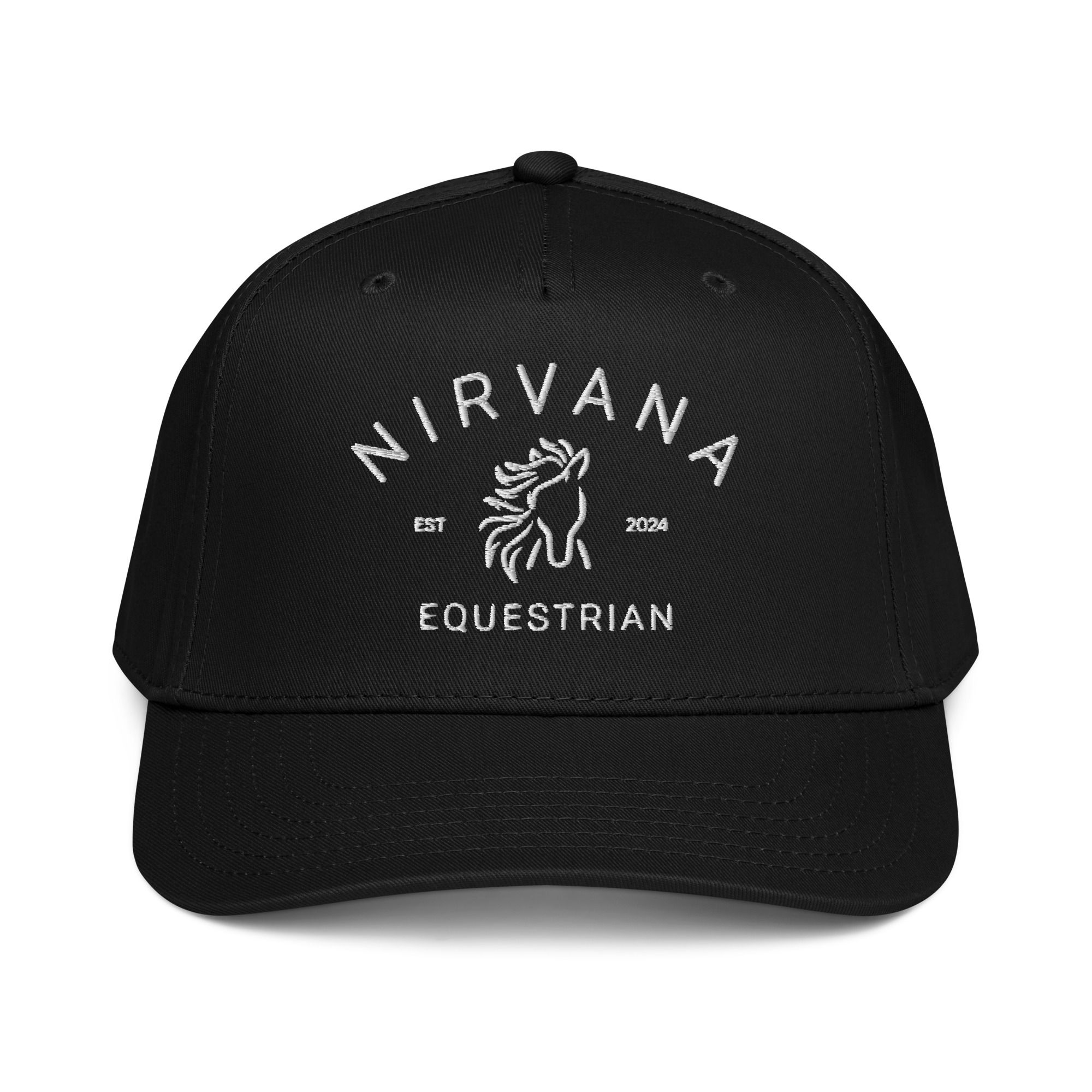 Unisex 5 panel cap (White Logo)