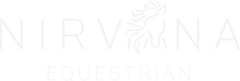 Nirvana Equestrian logo with horse head