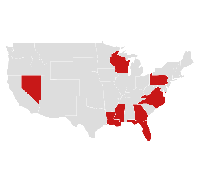 My campaign map