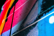 Video wall detail.
