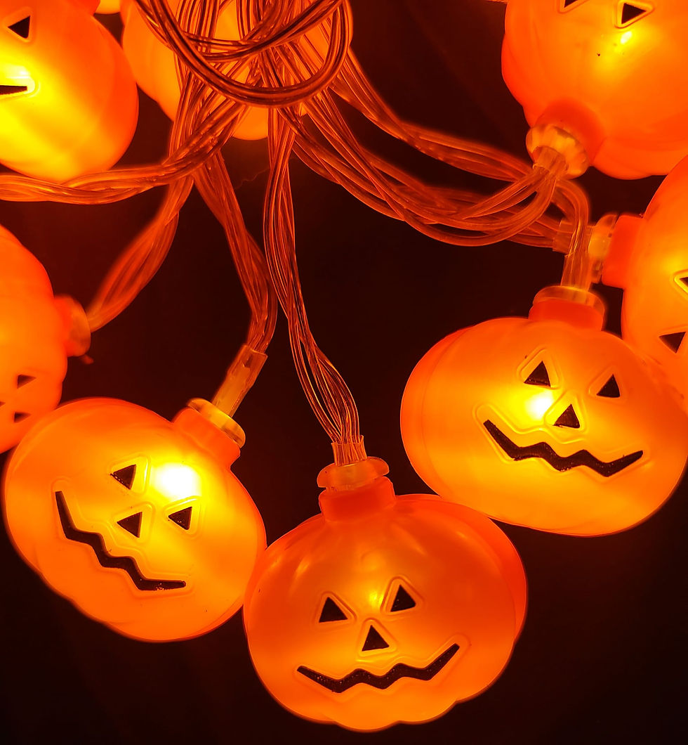 Miniatura: BX005 20 luces led calabaza usb/pila 3.5mts