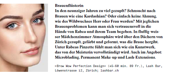 Blashy Beauty: Brauenflüsterin Banner