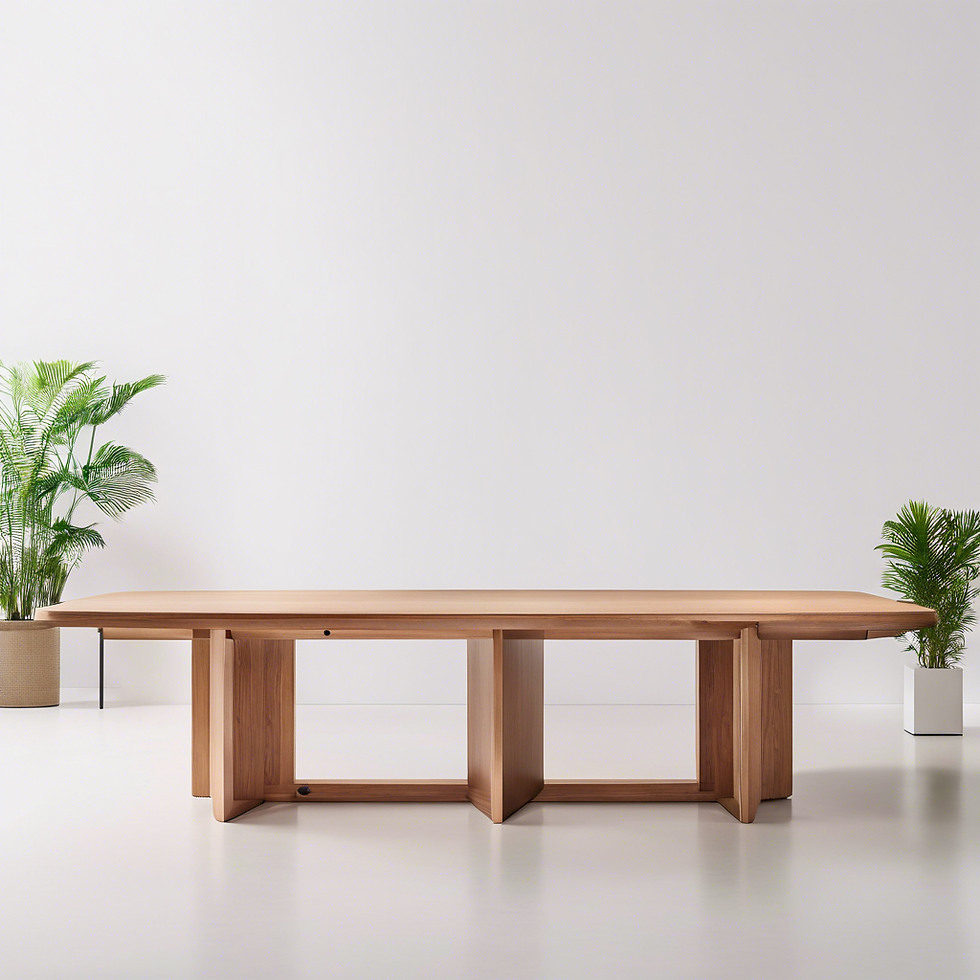 Wooden Conference Table