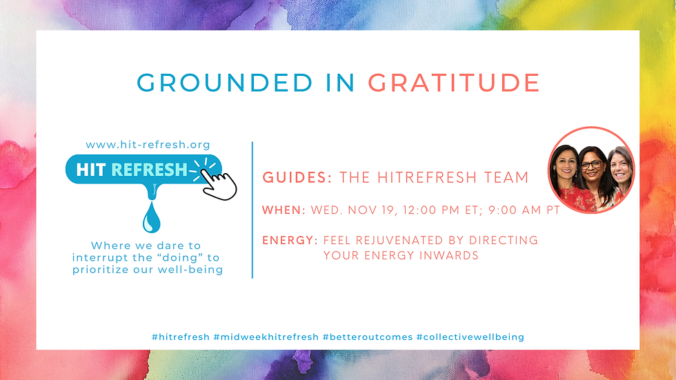 Grounded in Gratitude