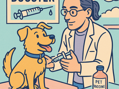 ✈️ Planning a trip with your furry friend? Don’t forget the Booster shot! 💉🐾
