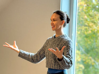 Inner Flowing Grace: A Morning with Viktorina Kapitonova