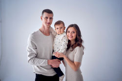 A family photo taken, at Harry 2 years birthday