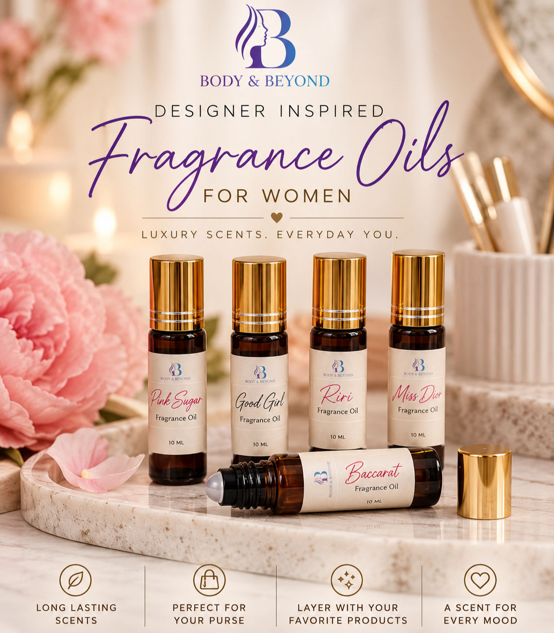 Designer Inspired Oils for Women