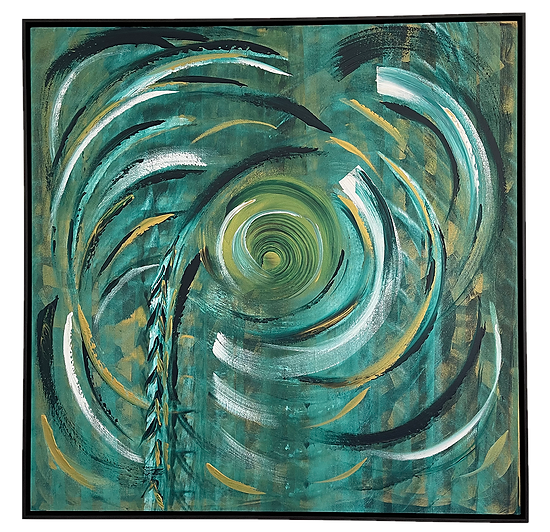 Anna Maiers Kusntwerk "The Flow"