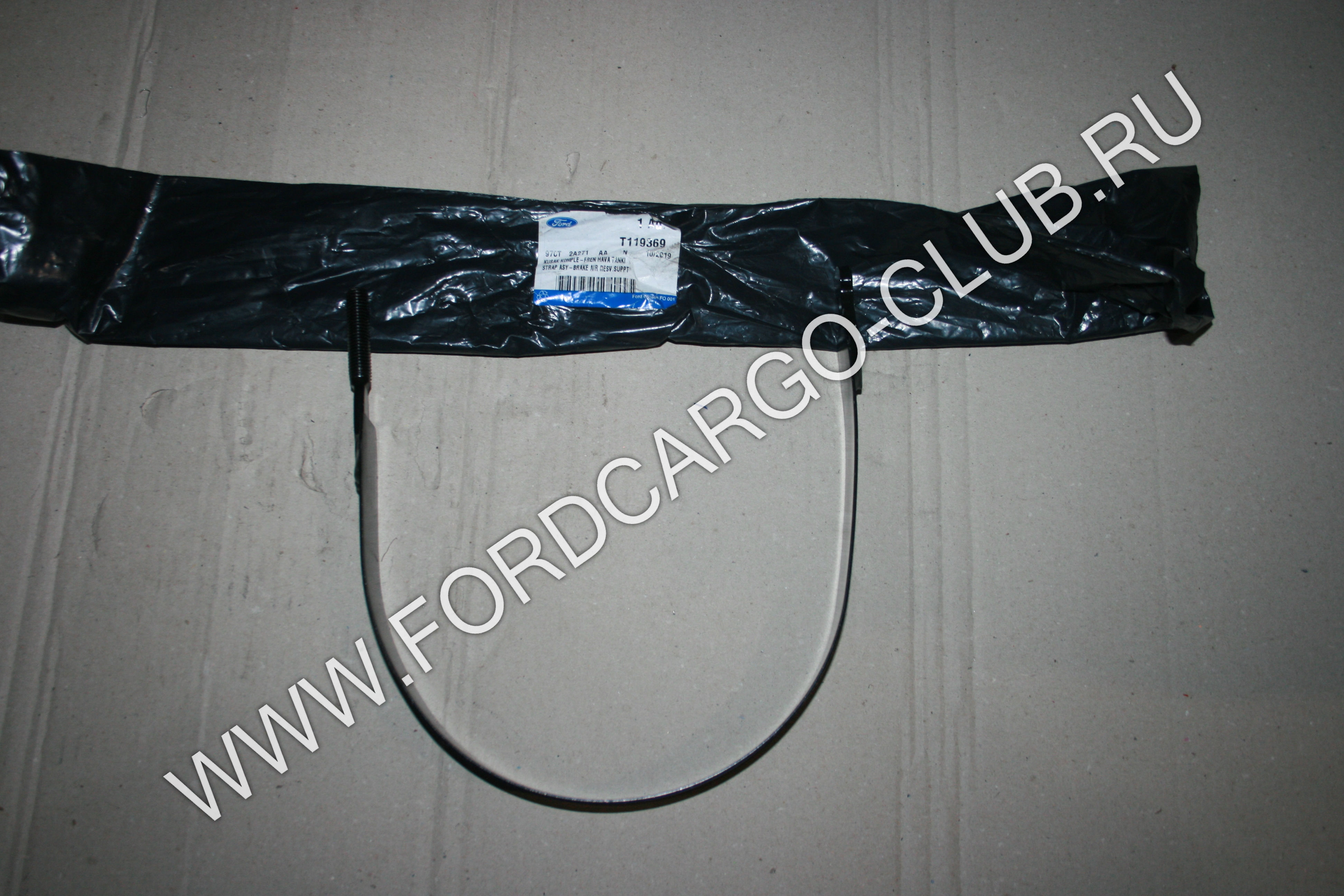 97CT-2A271-AA-N T119369 ХОМУТ РЕСИВЕРА ВОЗДУШНОГО ТОРМОЗА ДЛЯ ФОРД КАРГО