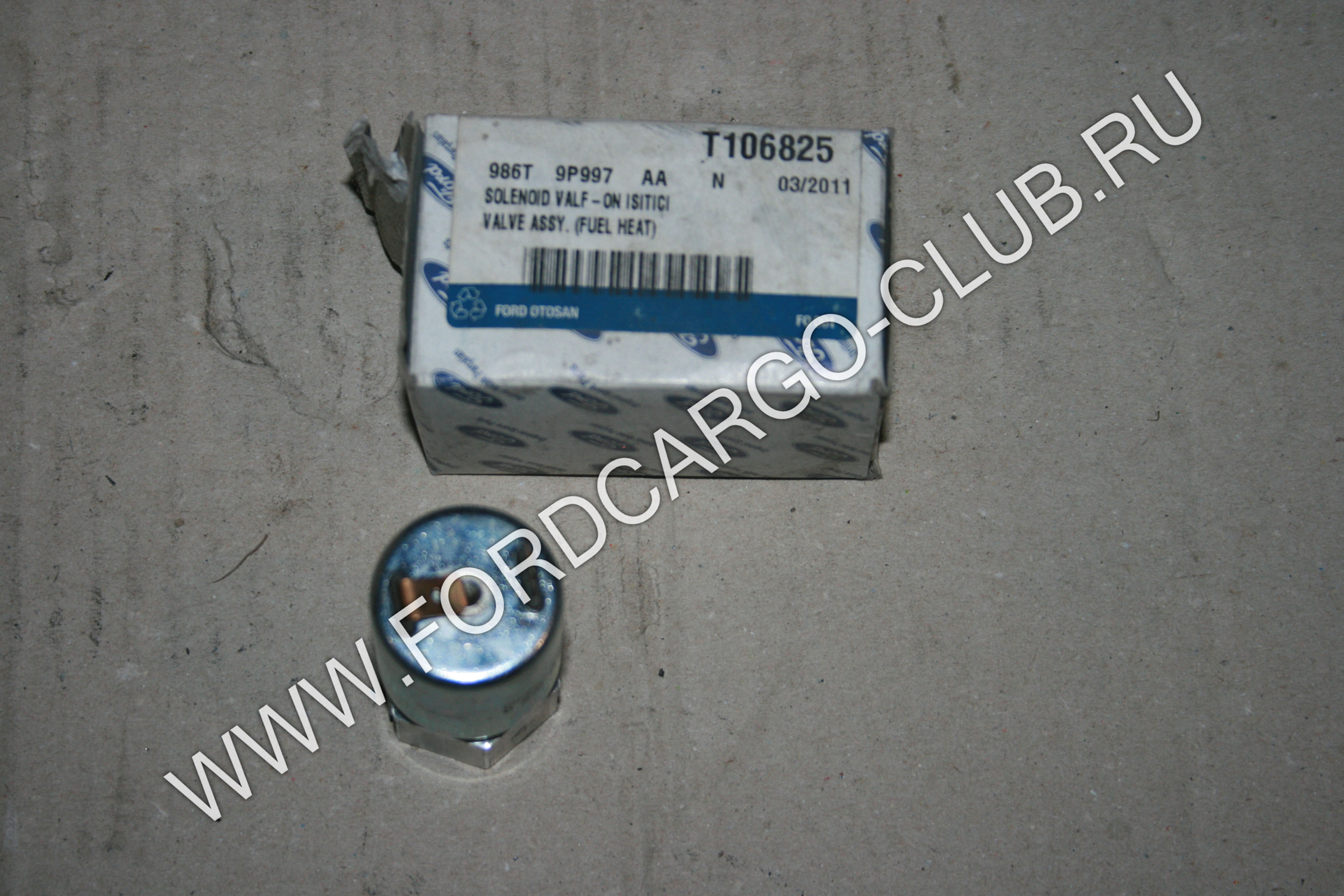 986T-9P997-AA-N T106825 КЛАПАН-СОЛЕНОИД СВЕЧИ НАКАЛА ДЛЯ ФОРД КАРГО