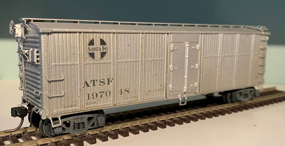 Thumbnail: MOW - ATSF / Santa Fe - Dining Car - Pecos River 2737 - Brass