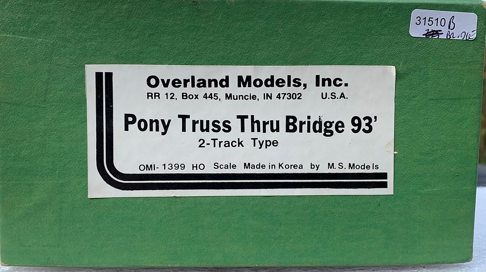 Thumbnail: Overland OMI 1399 Brass   HO