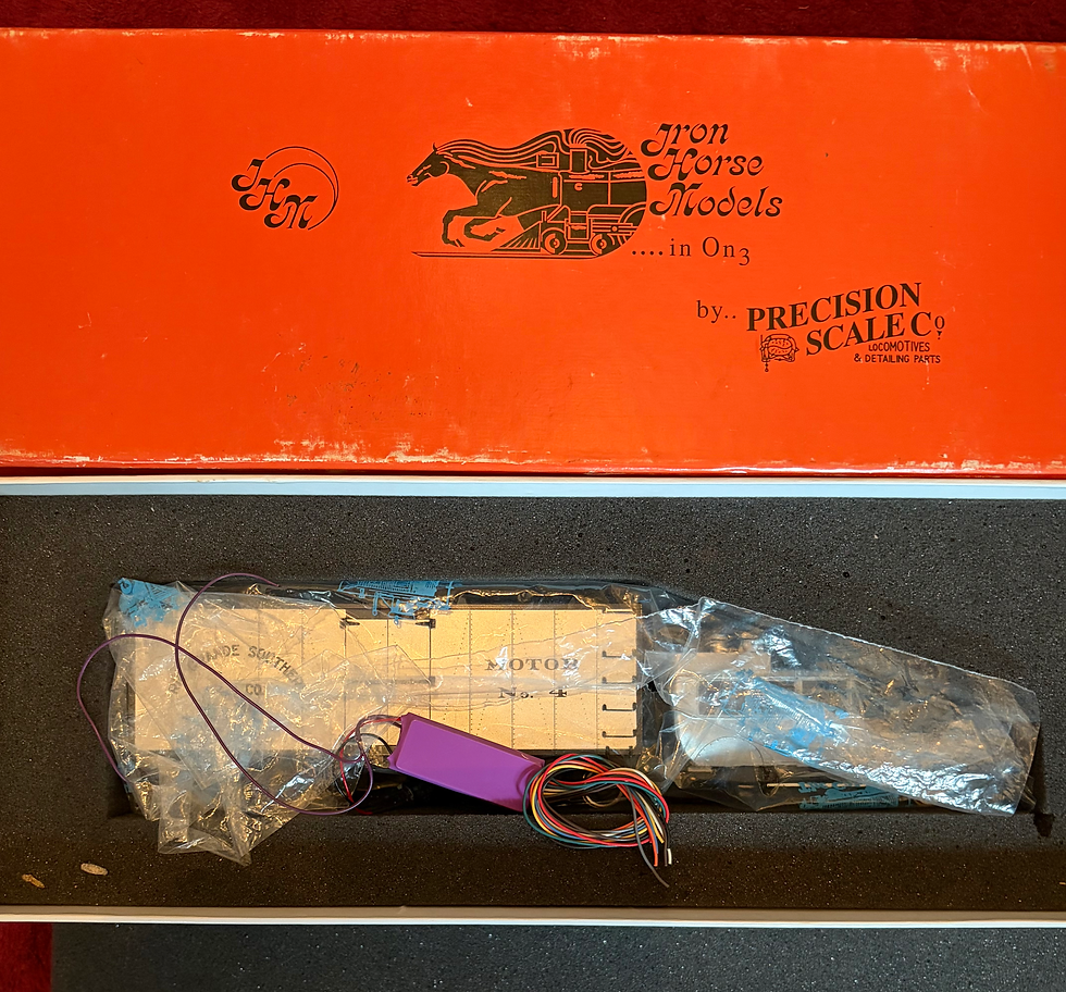 Thumbnail: ON3 - D&RGSouthern -  Brass Flying Goose Freight Body -PSC16883-2