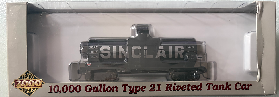 Thumbnail: SINCLAIR -  Type 21  Riveted Tank Car  - Proto 2000 23534