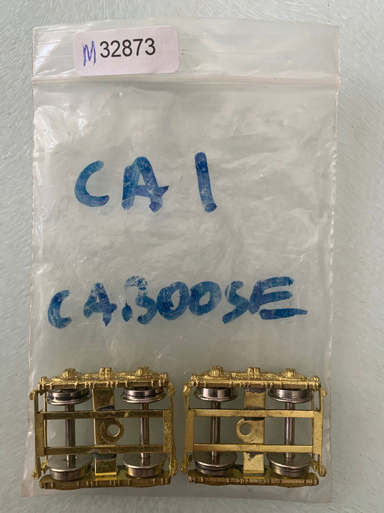 Union Pacific CA1 Caboose - 4 Wheel Trucks Brass   HO