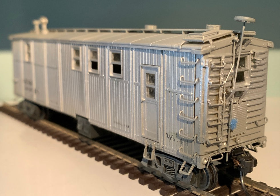 MOW - ATSF / Santa Fe - Dining Car - Pecos River 2737 - Brass