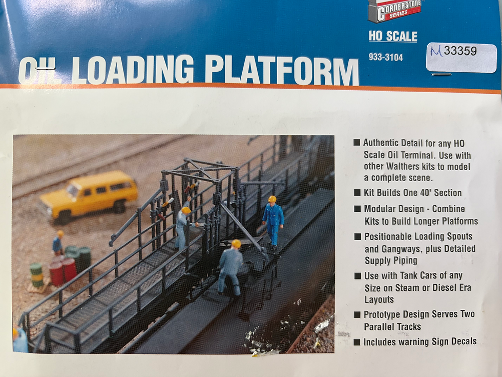 Thumbnail: Oil Loading Platform - Walthers  933-3104 HO