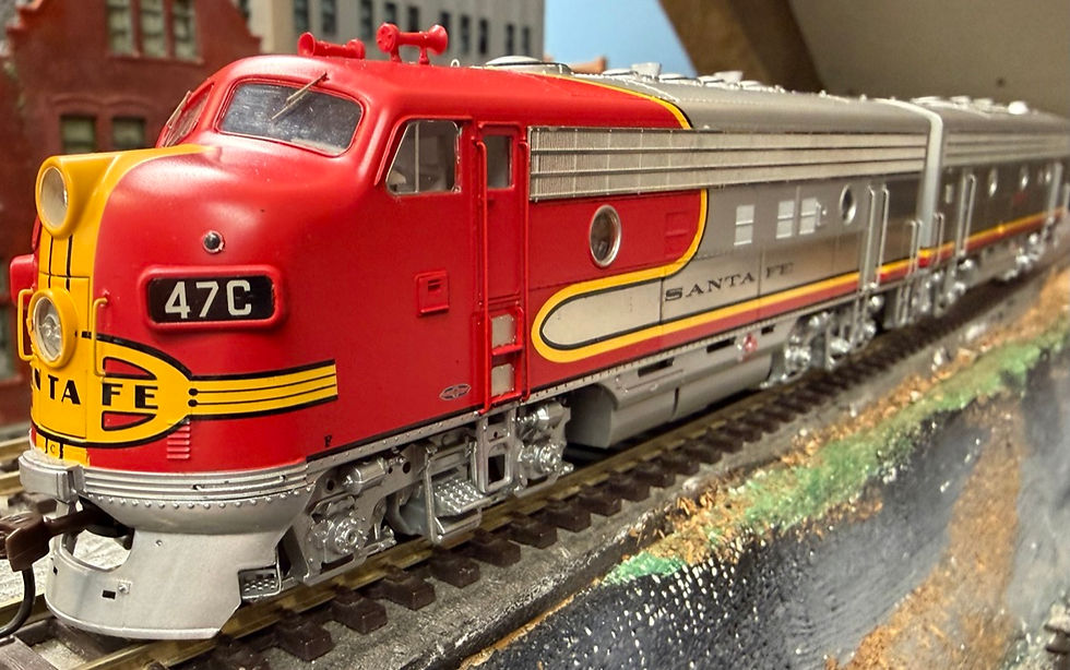 Thumbnail: Santa Fe F7 ABBA - DCC & Sound - HO