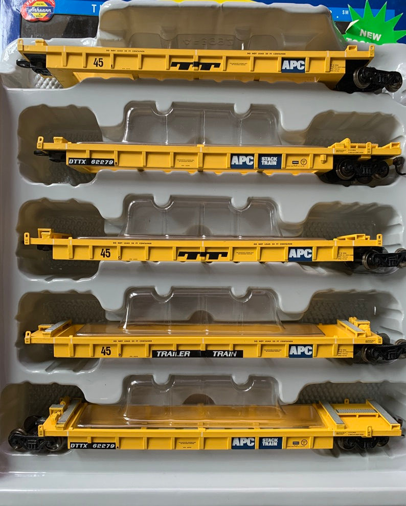 TTX - APC Thrall Container Well  Car - A-Line  HO MIB